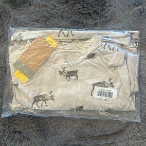 Kyte Baby Long Sleeve Pajamas- Reindeer- NIB/NWT